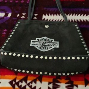 Suede Harley Davidson handbag brand new